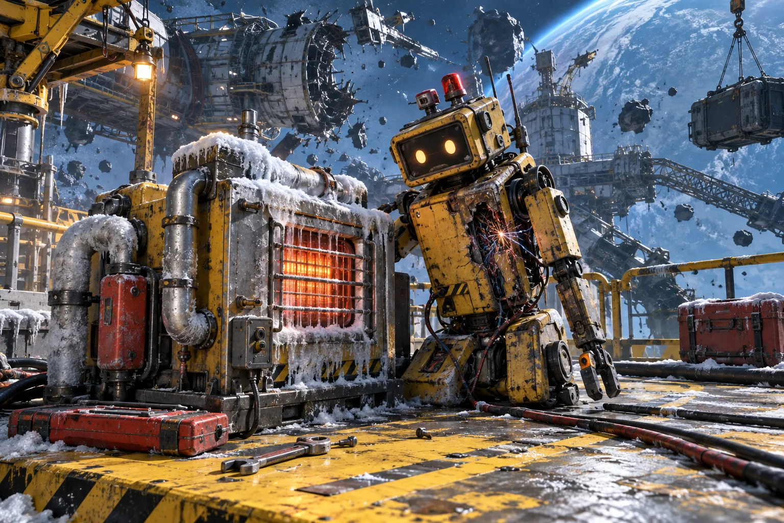 Breathedge 2 Foreman answers and repair materials guide artwork